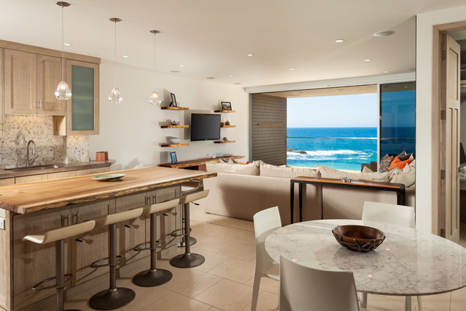 Laguna Lido Kitchen with Ocean Views